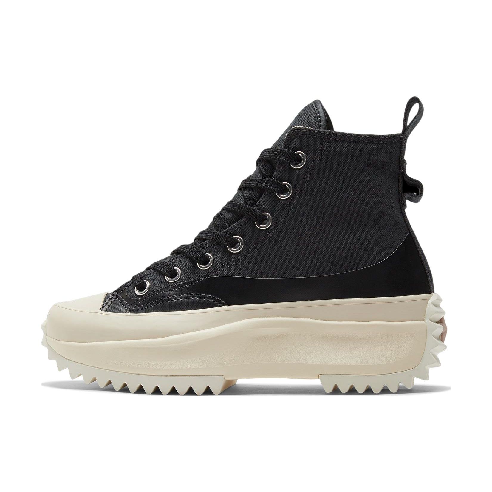 

Converse Run Star Hike Модные Универсальные Высокие парусиновые кеды Унисекс Кроссовки Черные Серые A04261C 44.5