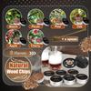 Electric Whiskey Smoker Kit With Light Modes, No Butane Needed, Rechargeable Cocktail Smoker Kit with LED Display & 6 Wood Chips, Old Fashioned Smoker
