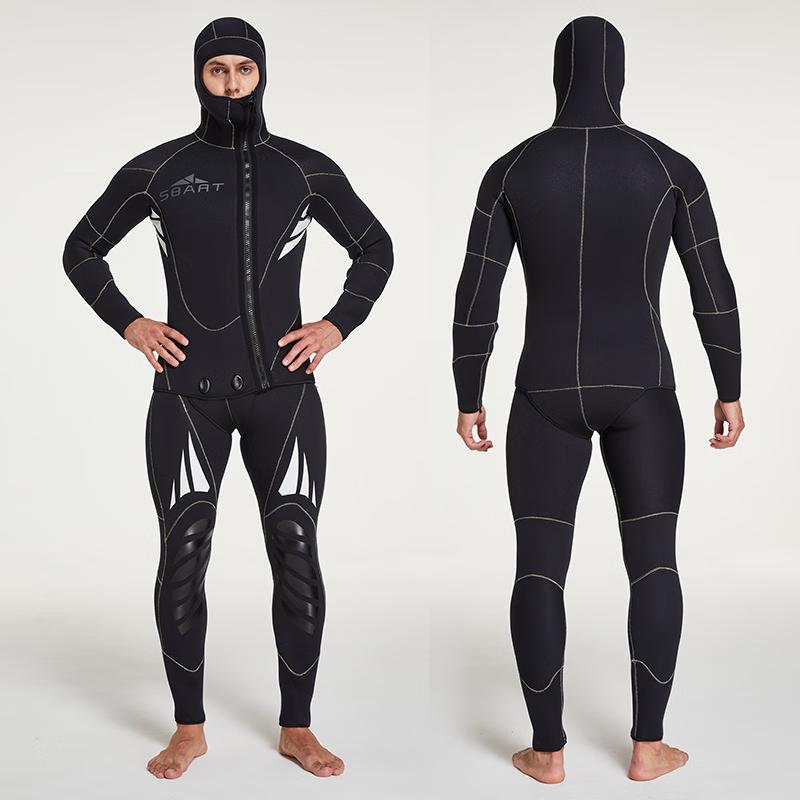 SBART Men s Hooded Wetsuit