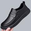 Fashion Spring Autumn Solid Color Loafers Men  Fashion Casual Soft Sole Leather Shoes Male Wear-resisting New Designer Dress Shoes Man