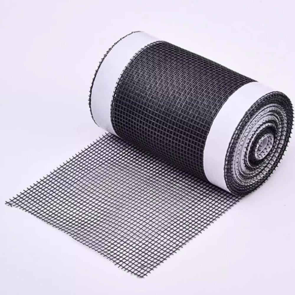 Waterproof Window Screen Repair Tape Self-Adhesive Self-Adhesive Tape  Windows Repair 196.85x3.94 in чёрный
