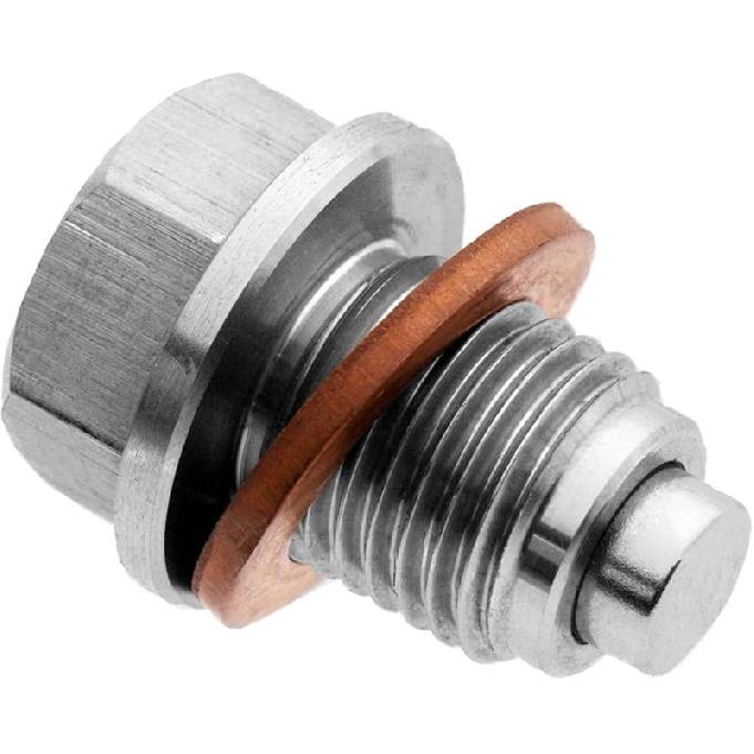 Магнитная сливная пробка из нержавеющей стали, подходит для моделей M14×1.5 M12*1.5