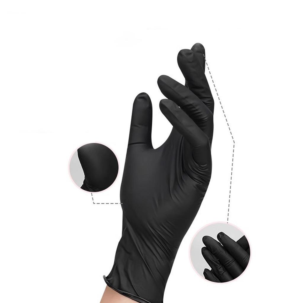 50/100 Bags Of Disposable Gloves, Disposable Nitrile Inspection Gloves, Powder Free Gloves, Daily Cleaning, Xl/L/M/S Size