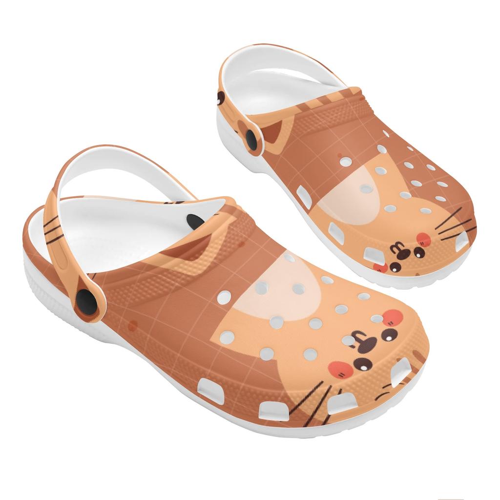 Fun Pattern EVA Clogs for Women Men Soft Sole Lightweight Slip On Casual Footwear Soft Sole Summer Sandals Casual Walking