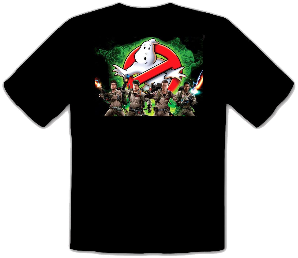 26 Ghostbusters Ghostbusters Black Music T-Shirt -126- Unisex T-Shirt S