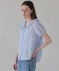 Keullaepeu Romantic Ruffle Blouse_Sky Blue