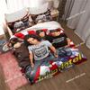 New Tokio Hotel Bedding Set 3D Printing Fashion Rock Band Home Decoration Boy Girl King Size Bedding Set Quilt Cover Pillowcase