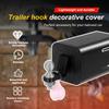 Funny Trailer Hitch Cover Novelty Trailer Hook Cover with Tiny Nuts Waterproof Plastic Towing Hitch Covers Personalized for Car