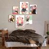 1PC Anime Spy X Family Character Anya Poster Self-adhesive Art Waterproof Paper Sticker Coffee House Bar Room Wall Decor