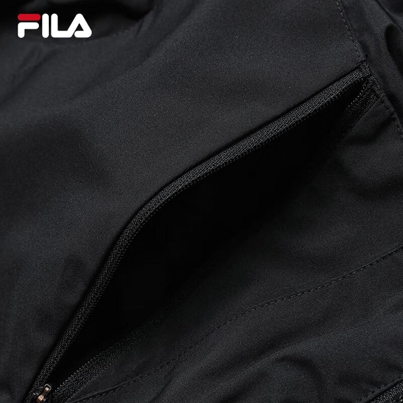 FILA Men's Long Hooded Down Jacket