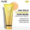 24K Gold Nourishing Hair Mask Magic Smoothing Straightening Professional Keratin Hair Treatment Hair Care Product for Women