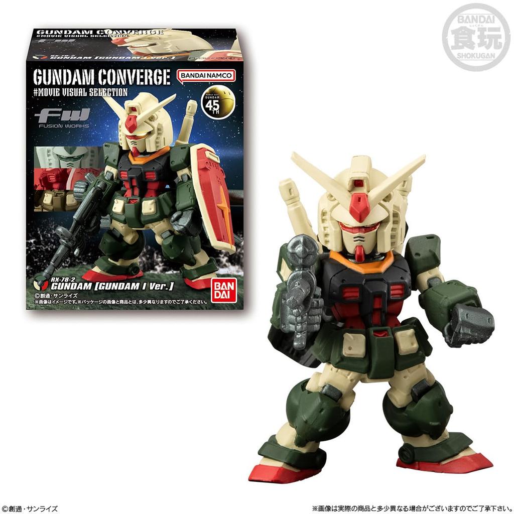 FW GUNDAM CONVERGE VISUAL SELECTION BOX #MOVIE 10-piece (Candy Toy)