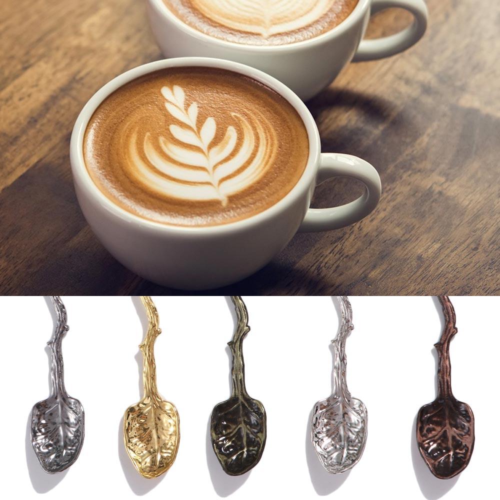 Zinc Zinc Zinc Alloy Dessert Spoon Vintage Teaspoon Stirring Spoon Dragonfly Coffee Spoon  Pudding