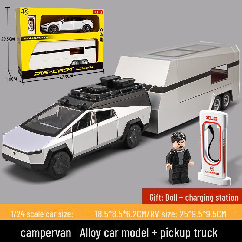 Großes Legierungs-Offroad-Pickup-Spielzeugauto für Kinder