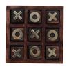 Shriji Crafts Holz-Kreuz und Kreis Tic Tac Toe Pädagogisches Brett
