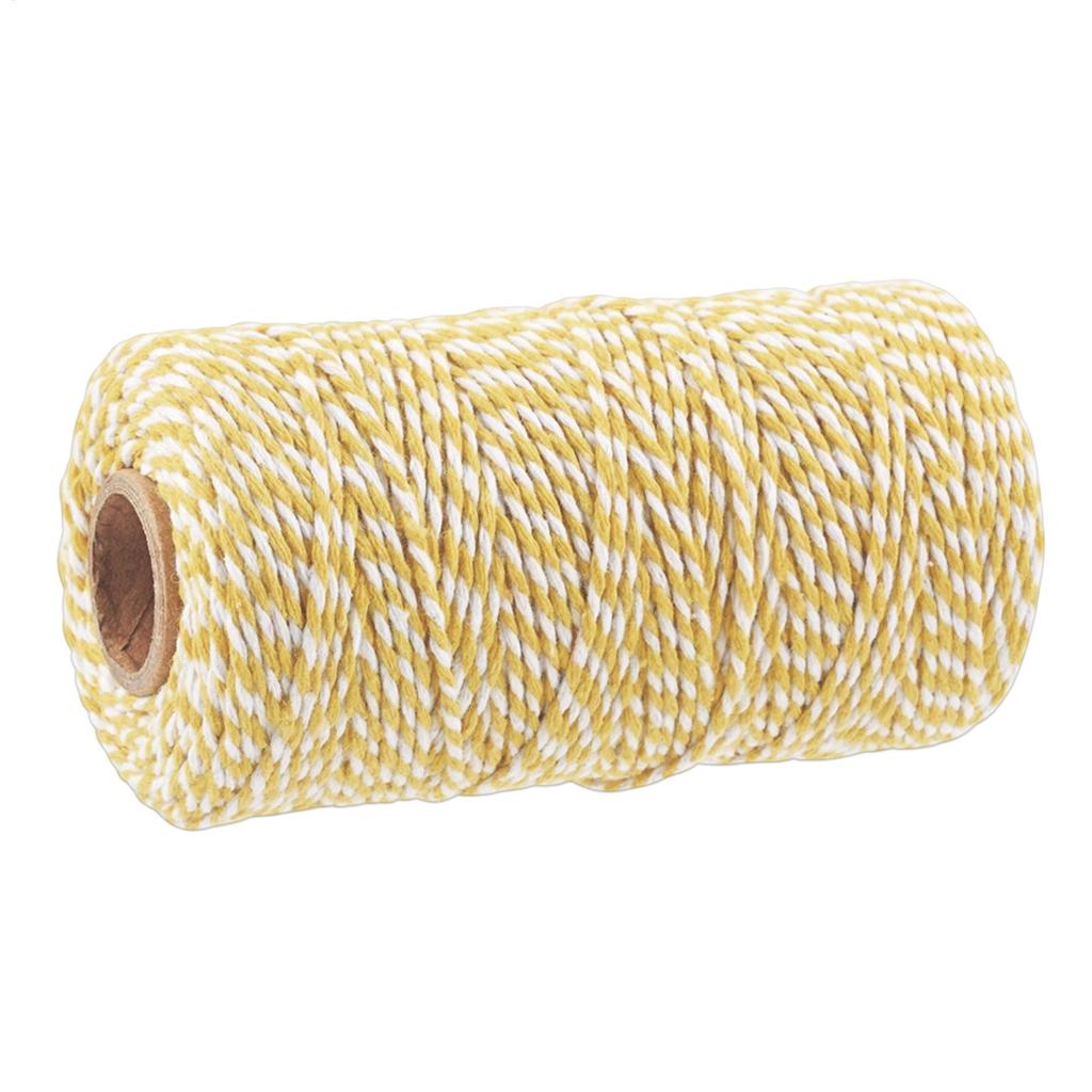 Cotton Cord Baker Twine Colorful Cotton Crafts Twine Macrame Cord String DIY Home Textile Gift Wrapping Wedding Decor