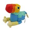 Minecraft Plush Toy Set: Iron Golem, Creeper, Zombie, Fox, Panda