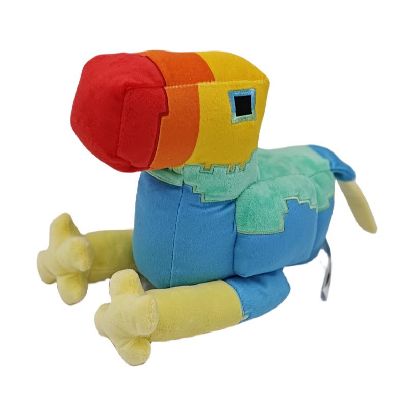 Minecraft Plush Toy Set: Iron Golem, Creeper, Zombie, Fox, Panda