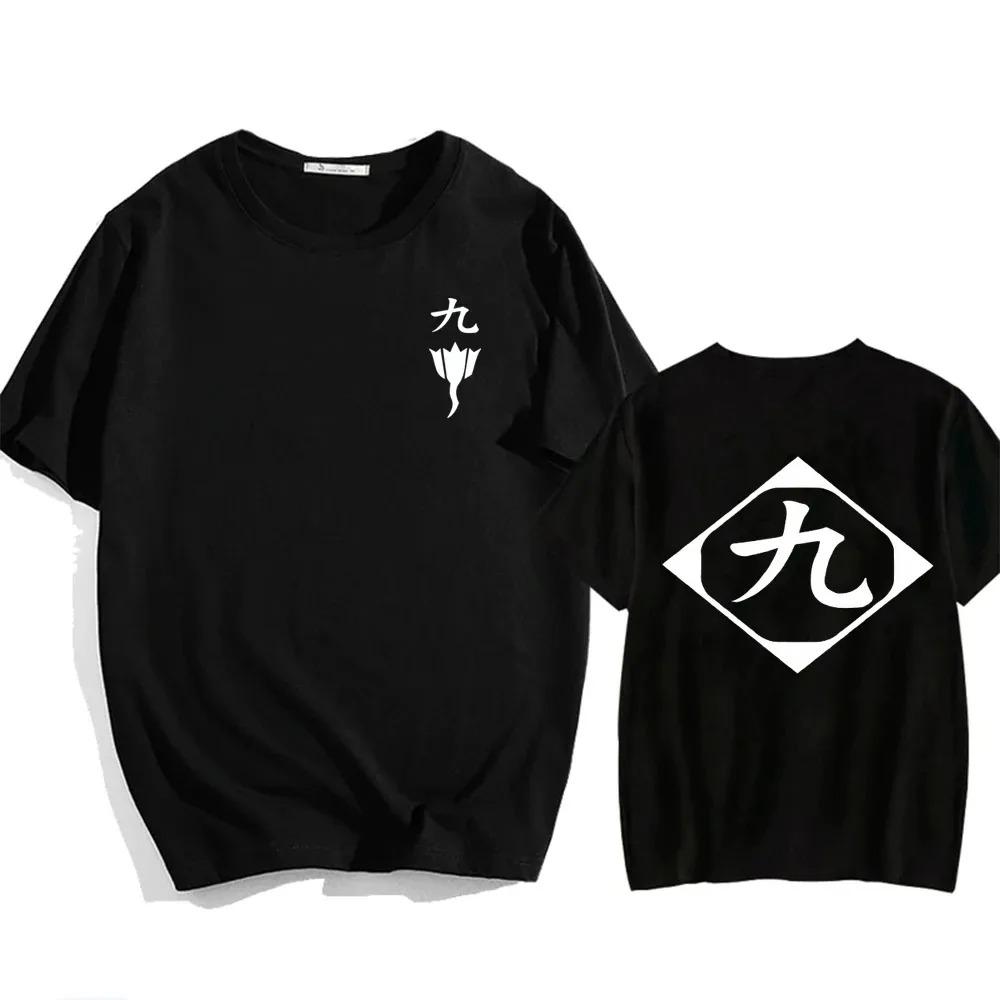 Hot Sale Anime Cotton T-Shirt Bleach Cosplay Shirt Zaraki Kenpachi Unisex Women O-Neck Short Sleeve Tee Fashion Tshirt For Fans