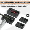 3/16 Inch Brake Line Double Flaring Tool Handheld 45 Degree SAE for Brake Hose Nickel Tube and Copper Tubing 4.75mm