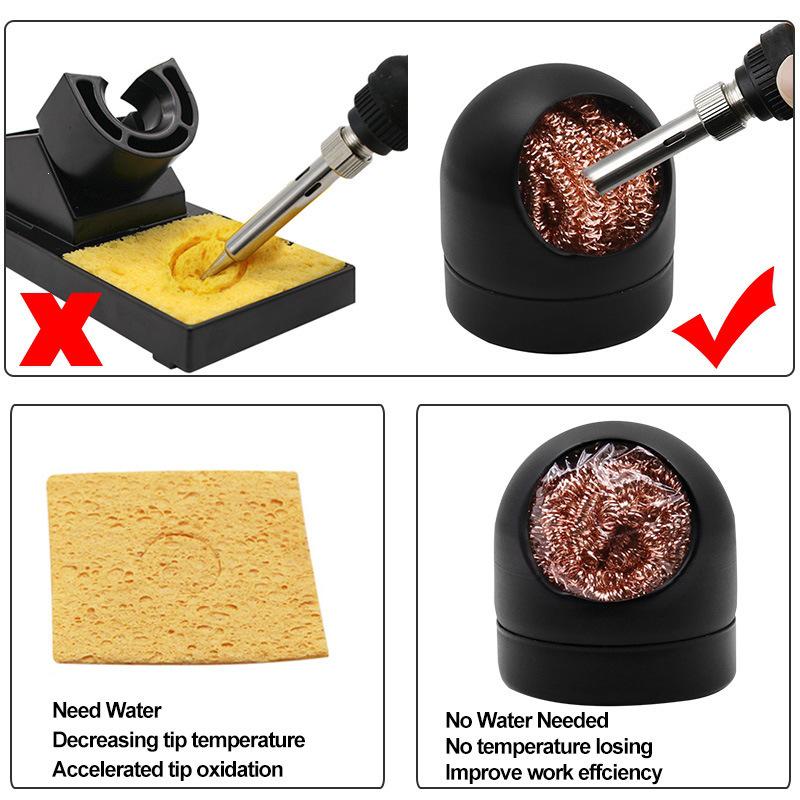 Soldering Tip Cleaner & Desoldering Ball Sucker