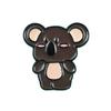 Cute Koala Cartoon Brooch Pin for Bags, Clothing, and Lapels - Student Accessory 