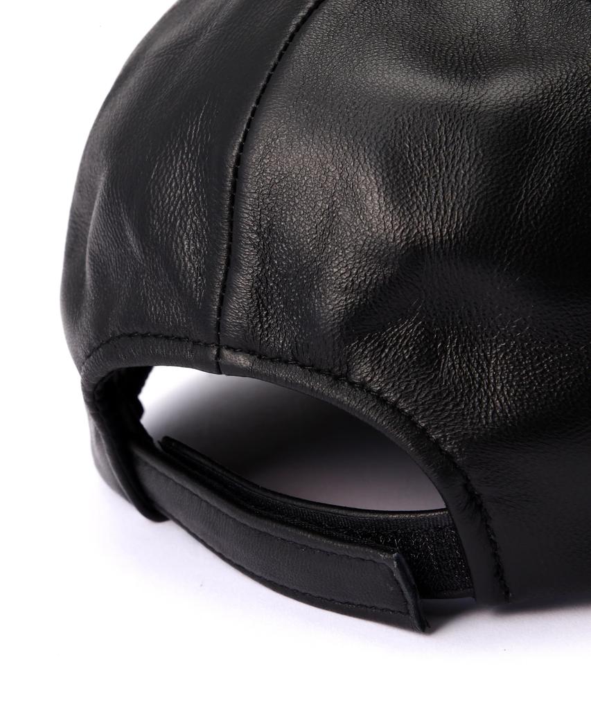 LEATHER CAP F 010 Black [Schott] B.B Men's 782-5974008