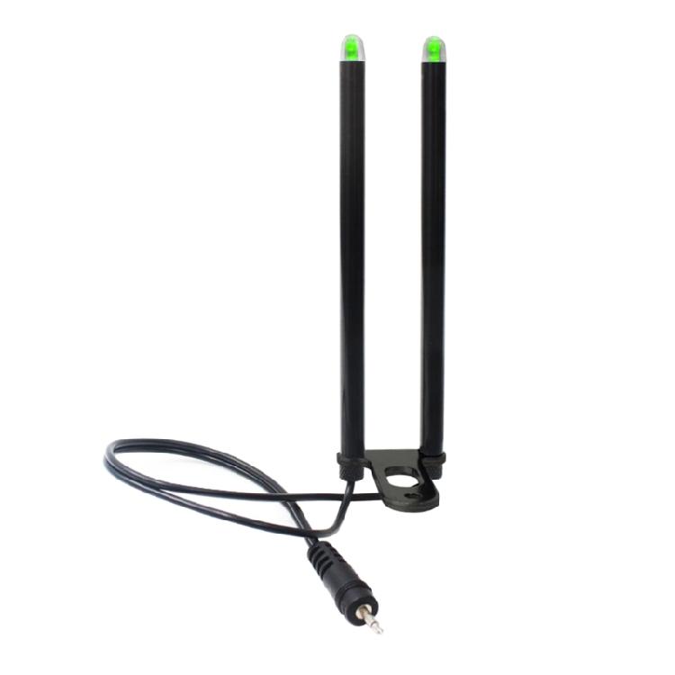 Fishing Windproof Stick Alarm Gear Snag Bites Bar Fishing Snag Ear Bar with LED Light Fishing Tackle Accessories