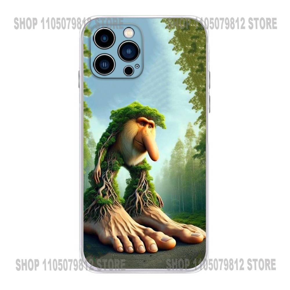 ITALIANO BRAINROT Animal Phone Case For iPhone 17 16,15,14,13,12,11 Plus,Pro,Max,XR,Plus,E,Mini Transparent Soft Cover