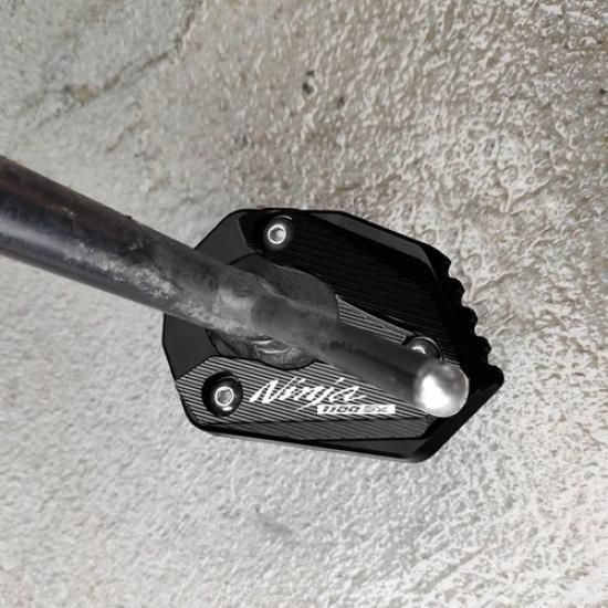 For Kawasaki Ninja 1100SX 2025 Ninja1100 Side Stand Extension Kickstand Plate