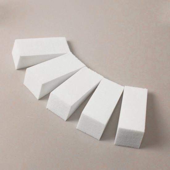50Pcs Makeup Wedges Sponge Set Latex Free Foam Blenders for Powder Liquid Makeup Nail Art Tools for Coloring Painting