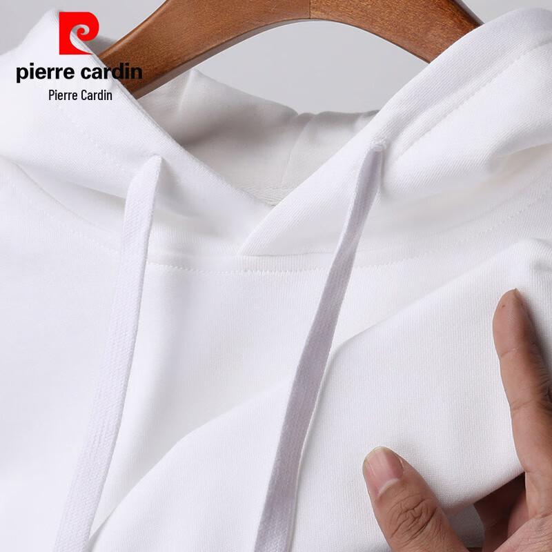 Pierre Cardin Men's 350g Cotton Hooded Sweatshirt