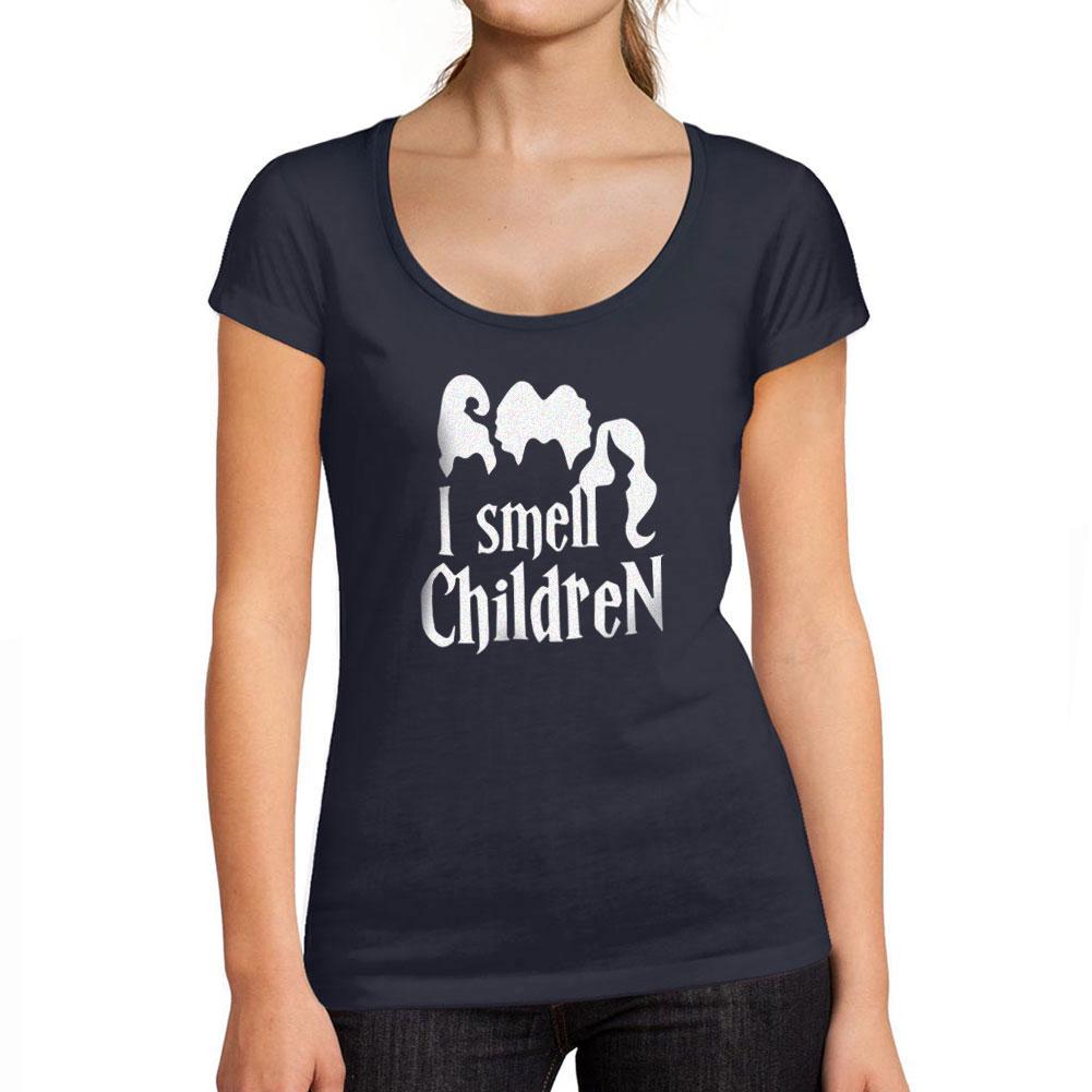 Ultrabasic Tričko Femme Manches Courtes I Smell Children Halloween Lettre tričko imprime