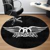 1pc Aerosmith, Music Band LogoChair Carpet for Office, Non-slip, Soft and Durable Office Rug for Interior Decoration, Perfect for Office yy250925170
