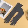 Sun Protection Ice Silk Sleeves Gloves Anti-UV Cycling Gloves Elastic Sunscreen Sleeve  Women