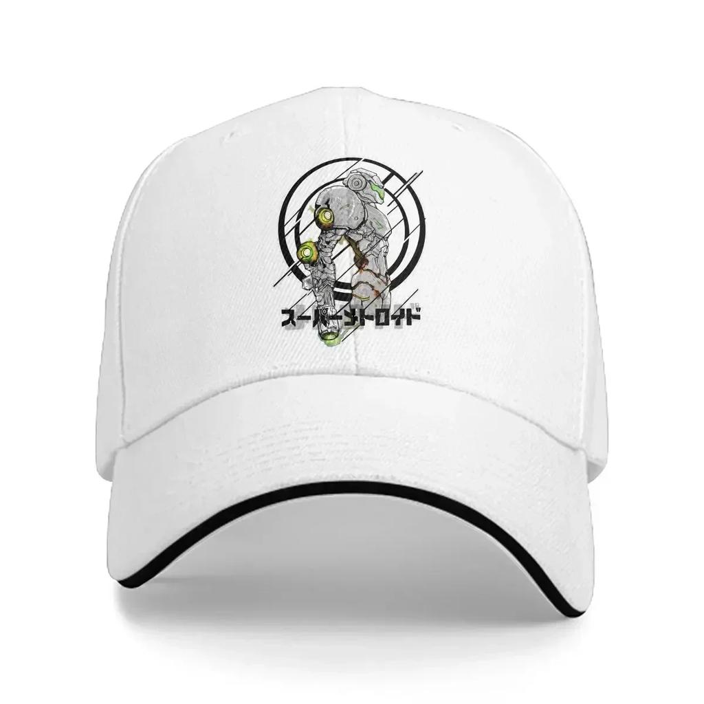 Cool Baseball Cap Men Hats Women Visor Protection Snapback Super Metroid Caps