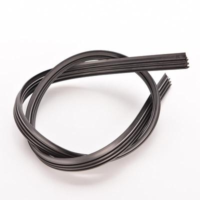 1X Auto Car Bus Parabrezza Senza Telaio Gomma Tergicristallo Ricarica 24" 6Mm Universale