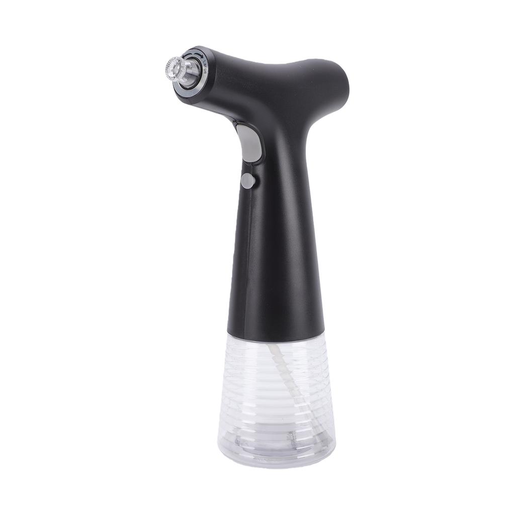 8.12oz Electric Spray Bottle Automatic Continuous Spray Bottle Rechargeable Dual Mode Adjustable for Hair Black