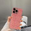 Red Leopard Silicone Clear Phone Case For iPhone 17 16 Pro Max 15 14 13 Mini 12 11 X XR XS 17 Air 16E 15 Plus Soft Clear Cover