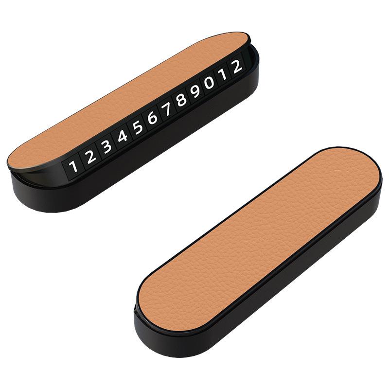 Xingyao 8 Temporary Parking Card: Creative Car Phone Number Plate for Interior Use