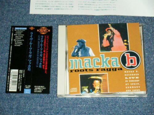 

CD MACKA B - Roots Ragga CECC00520PROMO Ariwa 1993 Japan ObiReggae, Ska & Dub Used