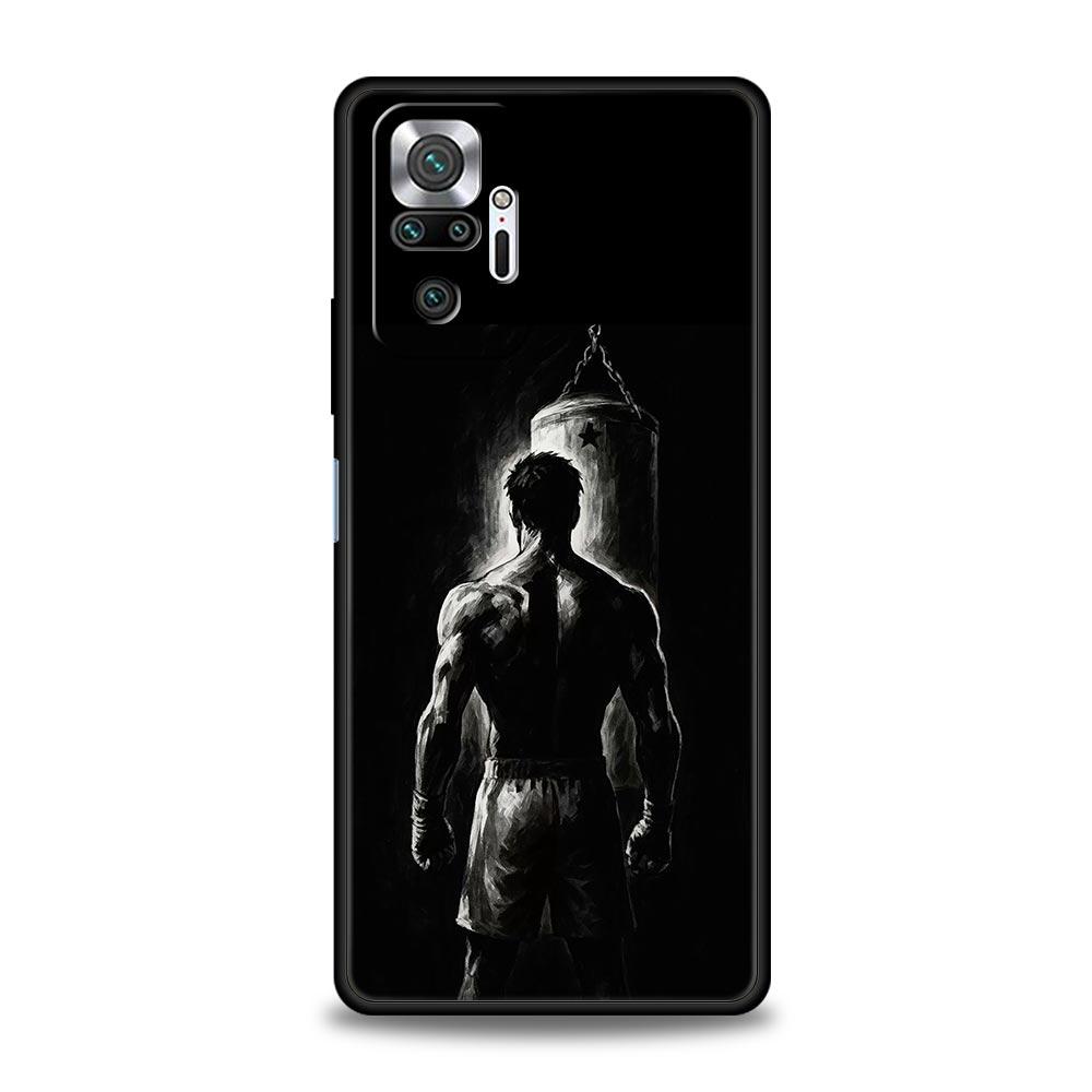 

Boxing Champion Themed Phone Case For Xiaomi Redmi Note 15 14 13 12 4G 9 10 11 Pro Plus 5G 14C 13C 12C 10C Soft TPU Cover Redmi Note 15 Pro 5G