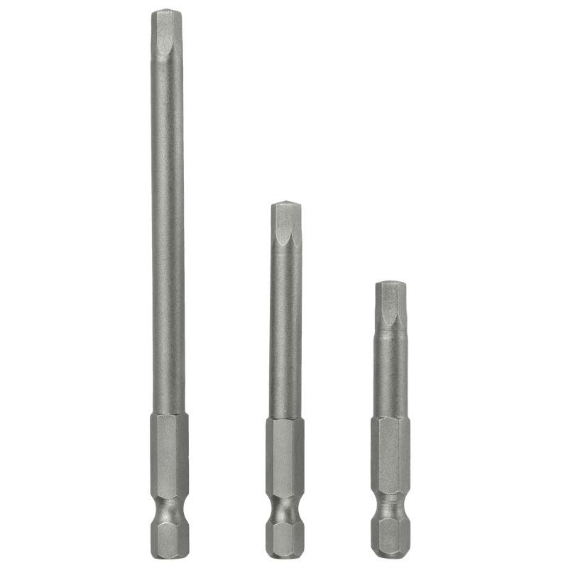 S2 Air Impact Hex Socket Bit Set, Pneumatic & Electric Screwdriver, 1/4 Strong Magnetic