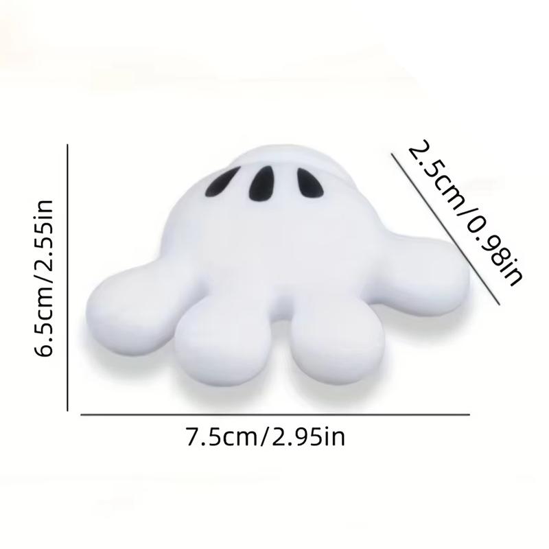 

Mickey Cartoon Toothbrush Holder Palm Cute Bathroom Towel Suction Cup Multi-function Hook Traceless Hook Data Cable Winder