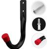 6PCS/Set J-Type Bike Wall Mount Hooks Heavy Duty Bike Parking Hanger  Wall Mount