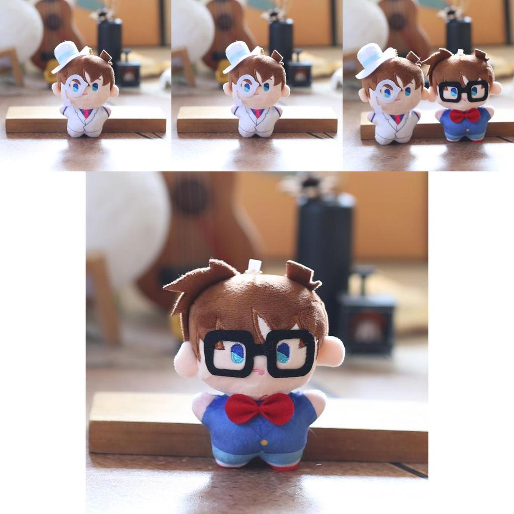 Detective Conan Kaitou Kid Stuffed Doll Keychain Super Soft Plush Backpack Accessory Collectors Edition