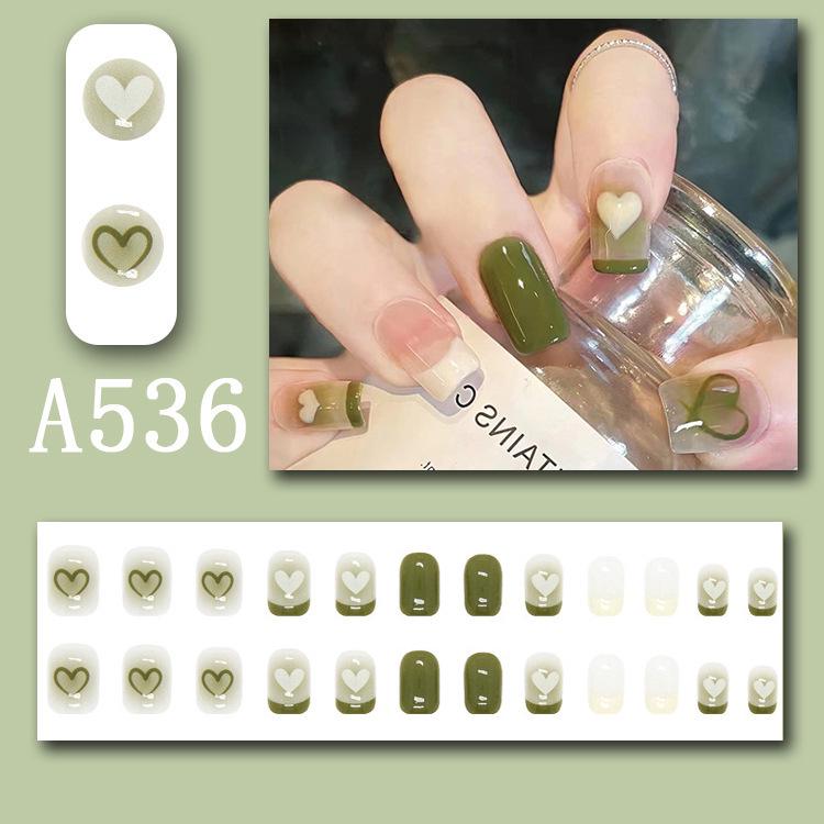 Summer Fresh French Line Cool Style Detachable Nail Art Tips