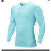 Mens Long Sleeve Fishing Shirt UPF Sun Protection Quick Dry Lightweight Breathable Clothing Outdoor Angling