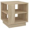 Coffee Table Sonoma Oak 40 x 40 x 43 cm Particleboard