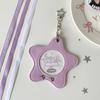 Korean Style Fashion Stars Photo Card Holder Cute Girl Idol 3-Inch Photo Storage Cartoon Backpack Decoration Keychain Gift